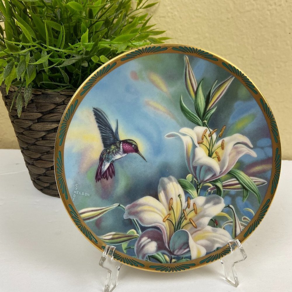 Hummingbird Pickard numbered plate